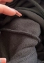 Черна рокля hoodie, снимка 6
