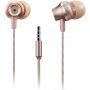 Слушалки с микрофон CANYON CNS-CEP3RO Розови слушалки тип "тапи"за уши, In-Ear Stereo Earphones, снимка 2