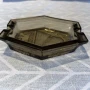 Оригинален стъклен пепелник от 1930-те DOM PERIGNON MOET & CHANDON ШАМПАНСКО ash tray ashtray, снимка 3