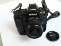ВИСОК КЛАС филмов "NIKON F-90X" с грип за батерии, снимка 1