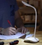 USB настолна LED лампа лебед с гъвкаво рамо, снимка 3