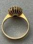 Старинен златен пръстен с естествени камъни , снимка 7