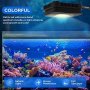 Нова 25W LED светлина за аквариум RF дистанционно затъмняване , снимка 3