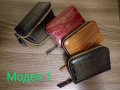 портмоне / картодържател / визитник / cardholder / кожа, снимка 7