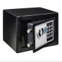 Компактен сейф каса с електронно заключване и секретен ключ, снимка 4