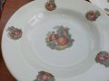 Ретро български порцелан сервиз чинии, снимка 2