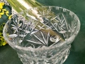 Кристална купа на крачета разкош, снимка 3