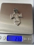 Сребърен кръст 925 , снимка 5