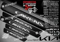 ПРАГОВЕ карбон KIA фолио стикери kip1, снимка 3