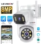 LS VISION WiFi IP PTZ 4K 8MP Камера Цветно нощно виждане Двупосочно аудио iCSee APP, снимка 1