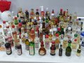 Колекция от миниатюрни бутилки алкохол , снимка 16