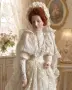 Сет пет винтидж порцеланови кукли, снимка 10