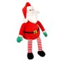 Коледна плюшена играчка Дядо Коледа с дълги крака, 62см, снимка 2