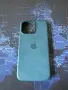 iPhone 15 Pro Max blue silicone case, снимка 1