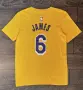 Детска тениска Nike LA Lakers Lebron James, снимка 2