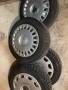 Продавам железни джанти с зимни гуми Michelin Alpin 185/60/15 , 5х100, снимка 6