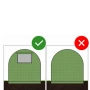 Градиснка оранжерия New Solution - отлична защита за вашите култури 3 х 2 х 2м, снимка 5