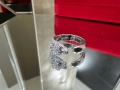 CARTIER Panthere de Cartier White Gold Diamonds Дамски Пръстен, снимка 2