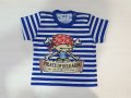 Нова детска моряшка тениска с трансферен печат Пират от 3 месеца до 15 години, снимка 2