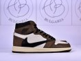 Nike Air Jordan 1 x Travis Scott, Travis Scott Fragment Мъжки Дамски Маратонки, снимка 2