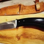 Колекционерски Ловен масивен нож , снимка 3