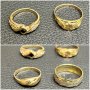 Златни пръстени 14 к 585 gold zlato zlatni prasteni prasten златен пръстен , снимка 11