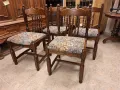 дъбови столове за трапезария к  - т 4 броя, снимка 3