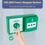 SecureMyDoor бутон за аварийно излизане Exit + reset call point, снимка 4