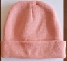 Зимна розова шапка с надпис, снимка 2
