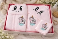 Бебешки комплект за баня – Unicorn (Baby Bathrobe Set), снимка 2