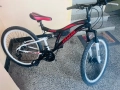 Велосипед RDB Coora, Full suspension, 26 гнча. Оборудвано Shimano, 21 скорости. Черен Червен (COBRA2, снимка 2