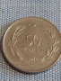 Три монети 10 сантима 1924г. Белгия / две монети Турция за КОЛЕКЦИЯ ДЕКОРАЦИЯ 31822, снимка 4
