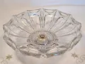 кристална фруктиера с посребрен пиедестал 7/3, снимка 2