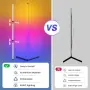 Черен RGB LED лампион riyo с приложение, дистанционно и 68+ режима, снимка 4