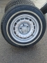 Mercedes W123 original алуминиеви джанти с гуми 205/70 R14 от германия, снимка 4