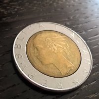 Монета - Италия - 500 лири | 1986г., снимка 2 - Нумизматика и бонистика - 32065571