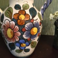 Антикварна ръчно изработена ваза , снимка 5 - Декорация за дома - 29684472