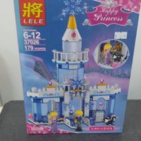 Конструктор с принцеси замък 179 елемента, тип лего, за момиче, в кутия - 37026, снимка 2 - Конструктори - 38622850