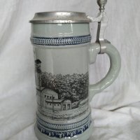 стара халба за бира, снимка 1 - Антикварни и старинни предмети - 34964164