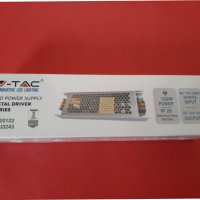Захранване V-TAC Slim за LED ленти 120W,10A,12V, снимка 1 - Лед осветление - 44532500