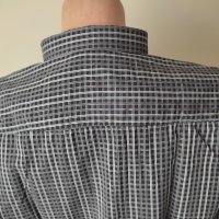 Продавам НОВА мъжка риза на каре с дълъг ръкав , снимка 4 - Ризи - 42897678