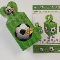 Футбол топка футболни картонени кутии кутия кутийки подаръчни торбички кутийки за рожден ден парти, снимка 1 - Други - 40425002