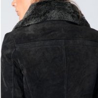 Палто  с    естествен  велур кожа, снимка 5 - Палта, манта - 42614871