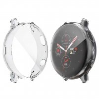 За Samsung watch active 2 40mm/44mm-цели силиконови протектори, снимка 1 - Смарт часовници - 31665734