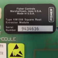 модул Fisher Controls KM1308 square root extractor module, снимка 9 - Резервни части за машини - 37175567