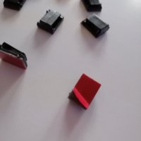Черни пластмасови самозалепващи държач държачи за кабел на смартфон телефон таблет и други, снимка 10 - USB кабели - 31563908