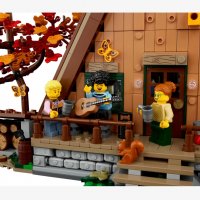 Lego ideas A-Frame Cabin 21338 Кабина с A-рамка, снимка 13 - Колекции - 39759135