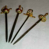 Стари миниатурни мечове, снимка 4 - Колекции - 32099179