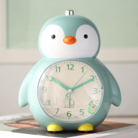 Детски часовник, нощна лампа Пингвин 14cm*18cm*10cm, снимка 2 - Други - 44759198