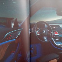 Каталог брошура списание за новите автомобили М8 на BMW английски твърди корици, снимка 6 - Други - 34984400